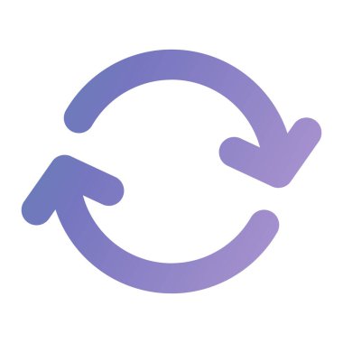 Ok vektör simgesi Yenile