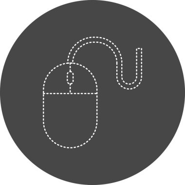 Fare. Web simgesi basit illüstrasyon
