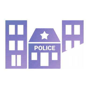 Otel vektör simgesi modern basit tasarım