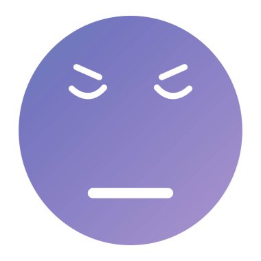 Yüz ifadesi. Basit resimleme