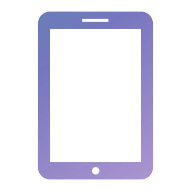 cep telefonu simgesi. Web için akıllı telefon vektör simgelerinin düz çizimi