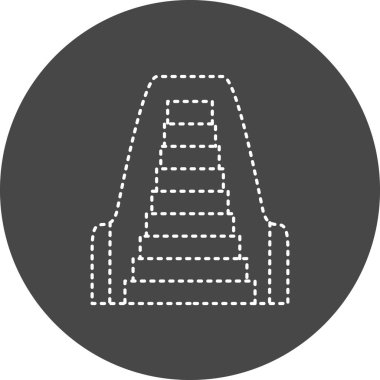 Escalator, web simple icon illustration