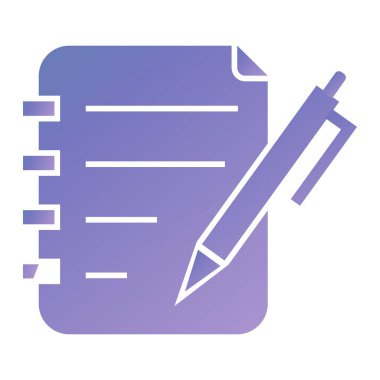 clipboard with pen and pencil icon
