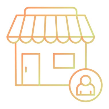 Construction web icon simple illustration