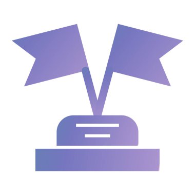 kupa simgesi vektör illüstrasyonu