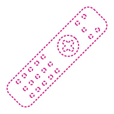 bandage icon. isometric of plaster vector icons for web design isolated on white background