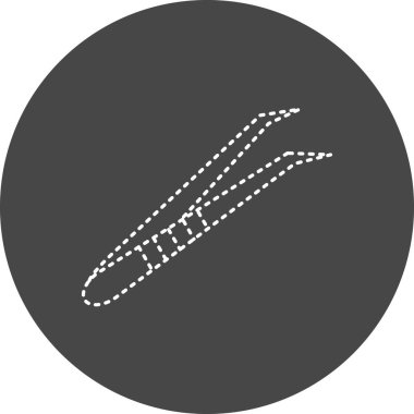 Cımbız. Web simgesi basit tasarım