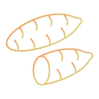 organic food icon. vector illustration