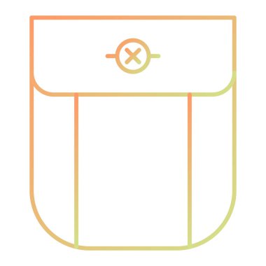 Modern b 'nin vektör illüstrasyonu eksik simgesi