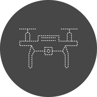 Drone 'un vektör illüstrasyonu