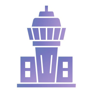 Modern yapı simgesinin vektör illüstrasyonu