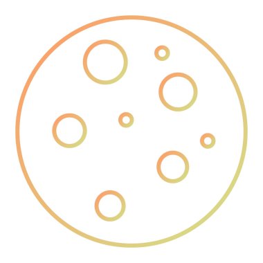 cookie icon in flat style isolated on white background. horoscope symbol vector illustration.