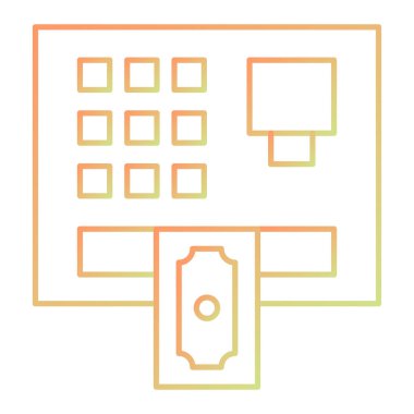 Ev. Web simgesi basit illüstrasyon