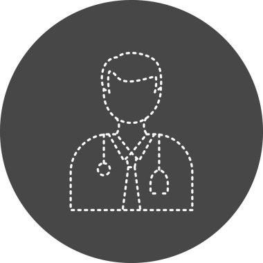 Doktor simge vektör çizim