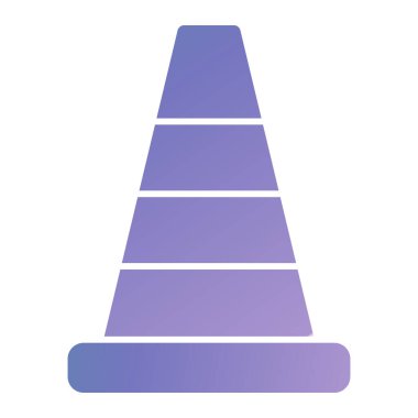 Koni. Web simgesi basit illüstrasyon