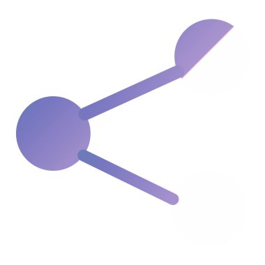 Paylaş. Web simgesi basit illüstrasyon