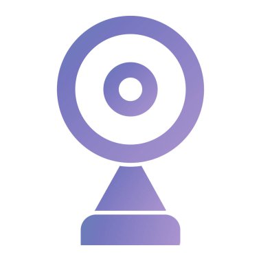 Web kamerası simgesi. Web tasarımı