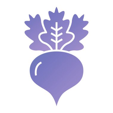 taze pancar sebze simge vektör çizim tasarım