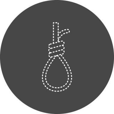 vector illustration of Gallows icon