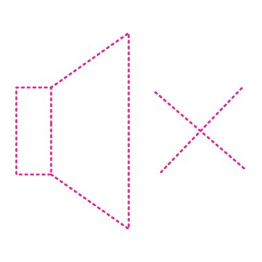 volume icon. flat illustration of sound vector icons for web design