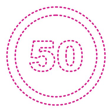 Yol simgesi vektör illüstrasyonu