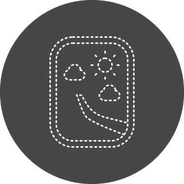 Pencere simge vektör çizim