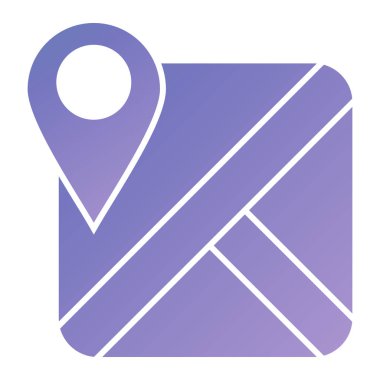 map pointer icon. isometric of location pin vector illustration. isolated on white background