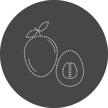 Gıda simgesinin vektör illüstrasyonu