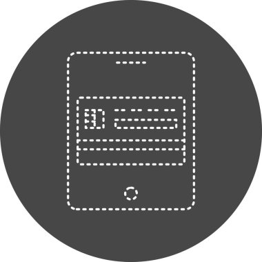 Ödeme. Web simgesi basit tasarım