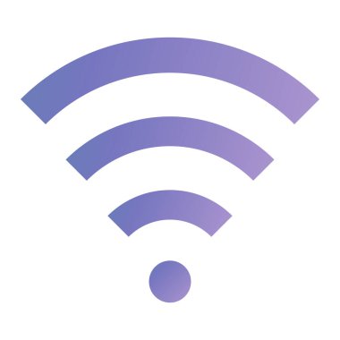 wifi simgesi vektör illüstrasyonu