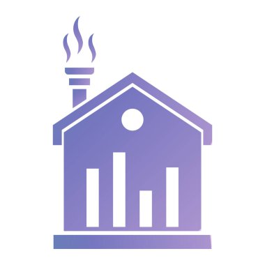 Bir ateş simgesinin vektör illüstrasyonu