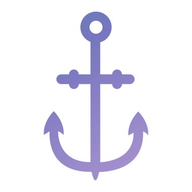 çapa simgesi vektör illüstrasyonu