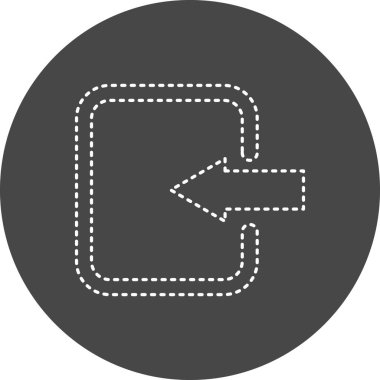 ok simgesinin vektör illüstrasyonu