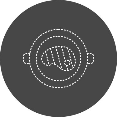 vector illustration of grill icon