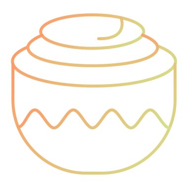 vector illustration of chocolate jam icon