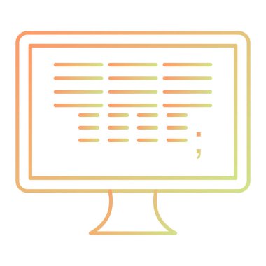 izleyici ikon vektör illüstrasyonu