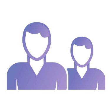 insanlar simge vektör illüstrasyonu