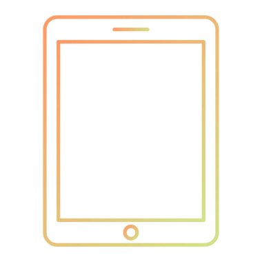 cep telefonu simgesi. vektör illüstrasyonu