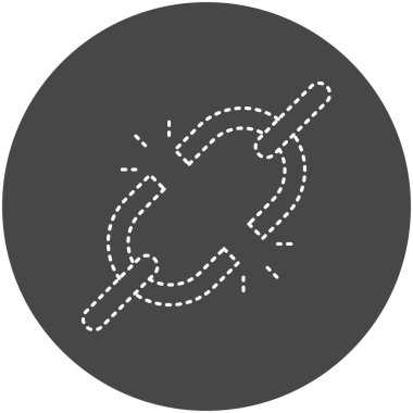 vector illustration of Weakness modern icon