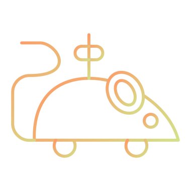 Çizgi film simgesinin vektör çizimi