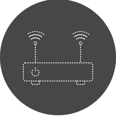 Modem Vector Glyph Icon Design 