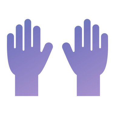 gloves icon. flat illustration of cleaning vector icons for web