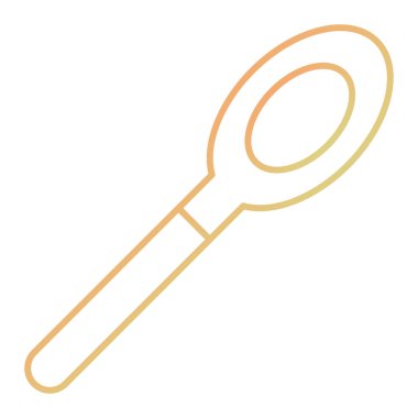 vector illustration of single isolated icon of food