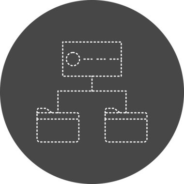 Dosya simgesinin vektör illüstrasyonu