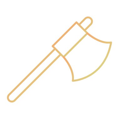 Balta simgesi vektör illüstrasyonu