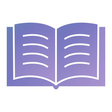 kitap simgesi vektör illüstrasyonu