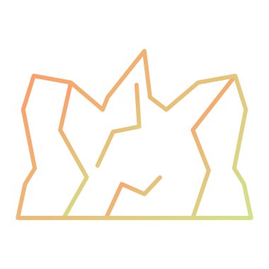 iceberg web simgesi basit illüstrasyon