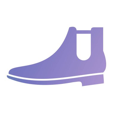 ayakkabı ikonu vektör illüstrasyonu