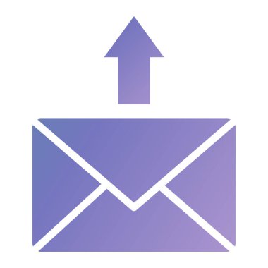 zarf e- posta simgesi vektör illüstrasyon grafik tasarımı