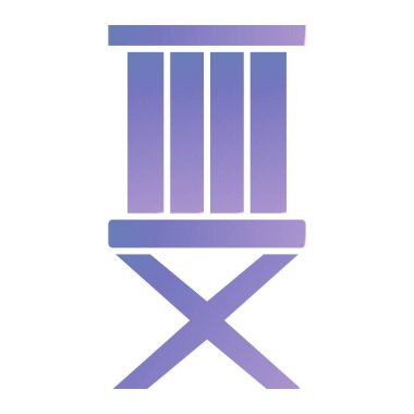 sandalye simgesi çizimi